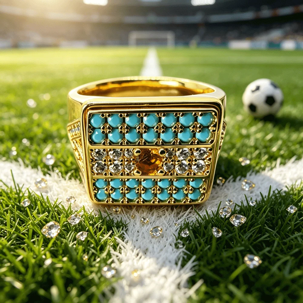 Men'S Fashion Easter - Magnetic Argentina Flag Inspired World No.1