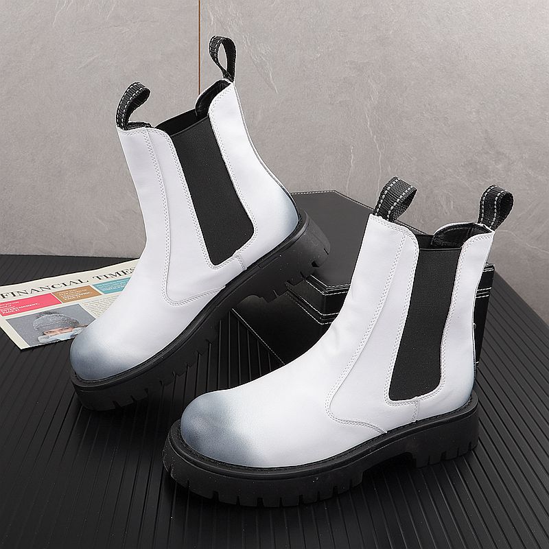 Men'S Fashion Model - Men Luxury Fashion Genuine Leather Boots