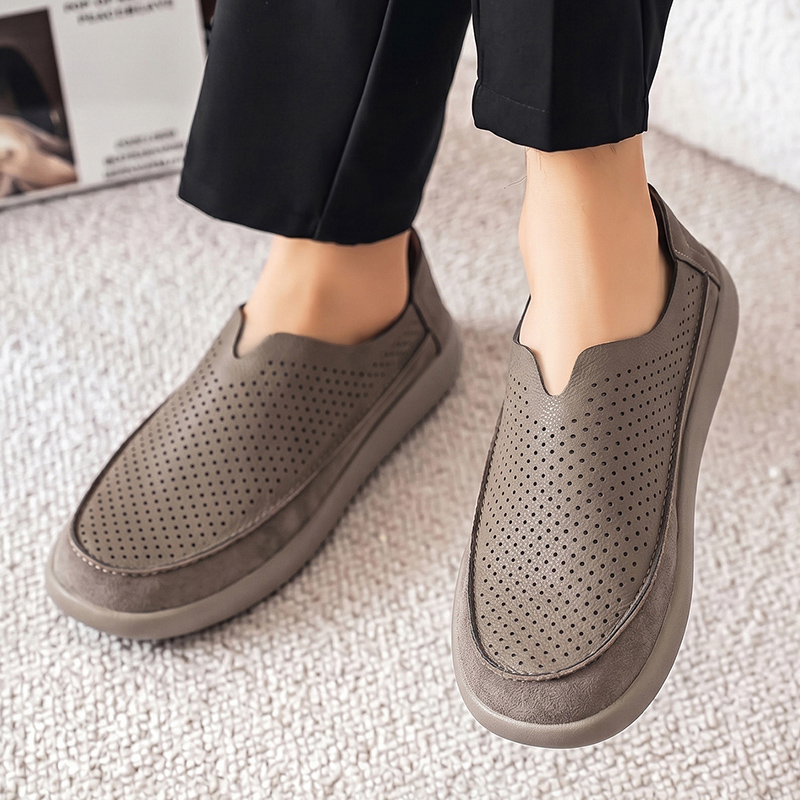 Mens Fashion Chinos - Men Sneakers Loafers Large Size Outdoor