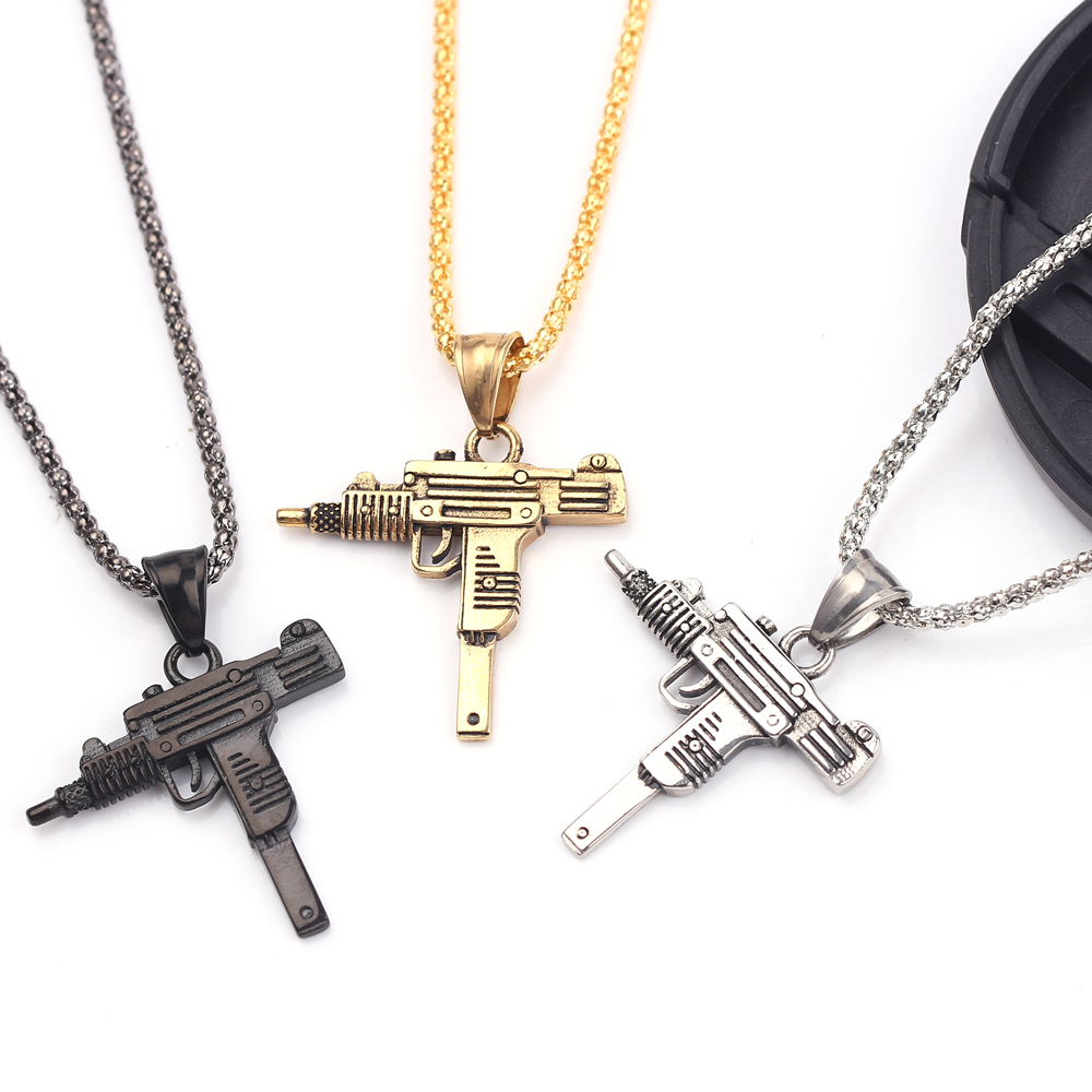 Punk Uzi Pistol Machine Gun Ne - огляд і ціна Men'S Fashion Model