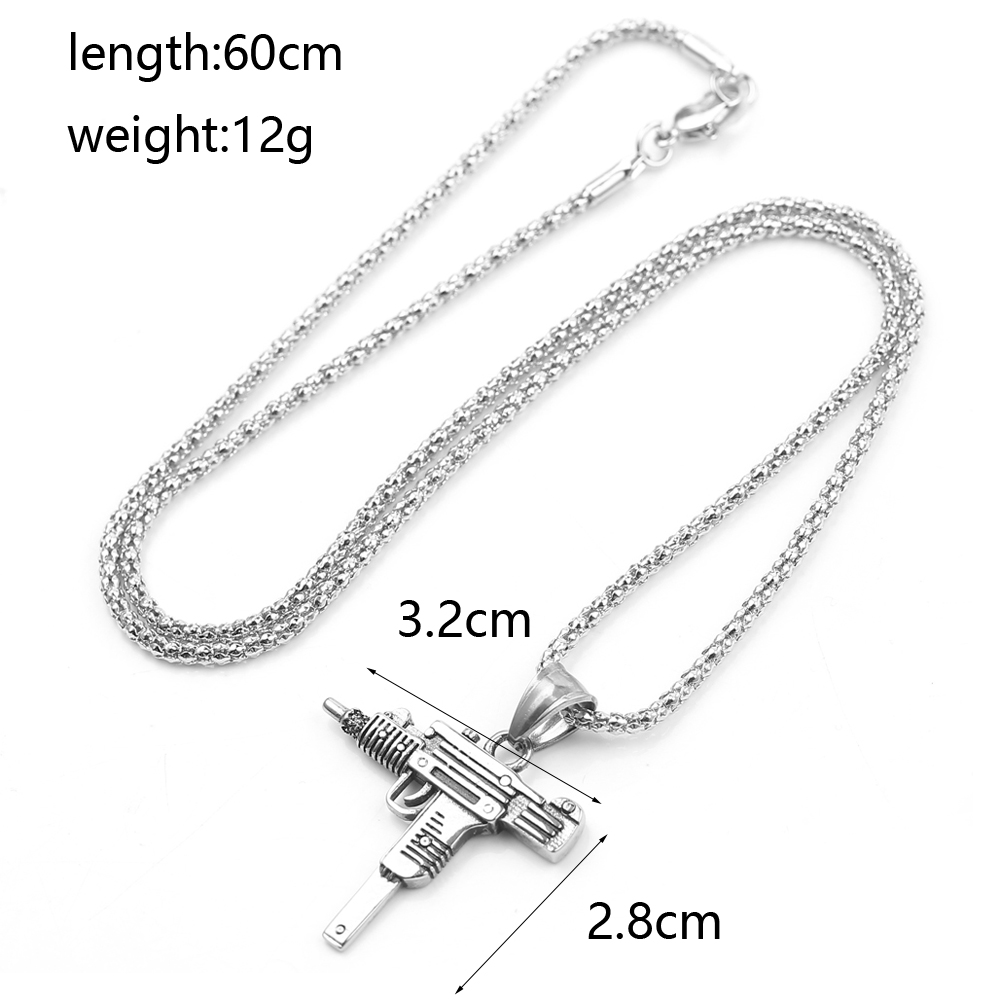 Punk Uzi Pistol Machine Gun Ne - огляд і ціна Men'S Fashion Model