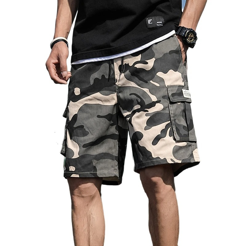 New Men's Camouflage Cargo Sho - огляд і ціна Mens Fashion Camo Pants
