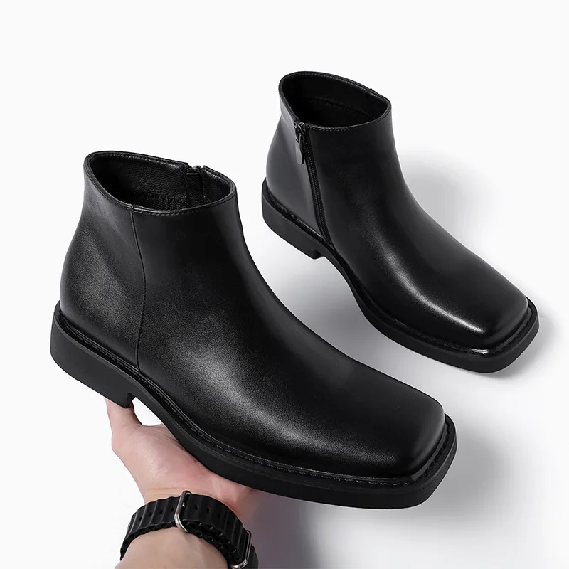 Black New Fashion Men Casual L - огляд і ціна Mens Fashion Dress Shoes