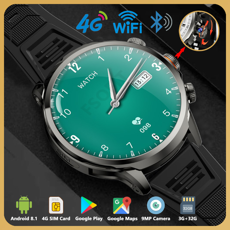 4G Network Android Smart Watch - огляд і ціна Men'S Fashion App