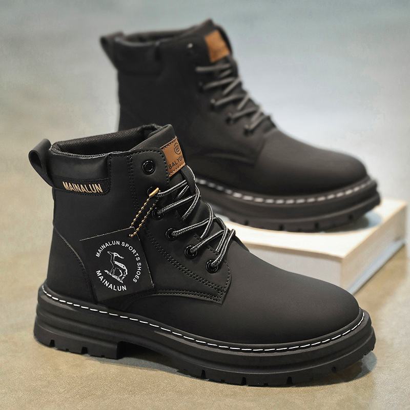 Classic Men High Top Boots Hig - огляд і ціна Mens Fashion Chinos