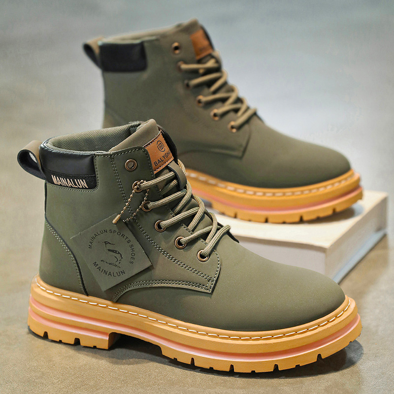 Classic Men High Top Boots Hig - огляд і ціна Mens Fashion Chinos