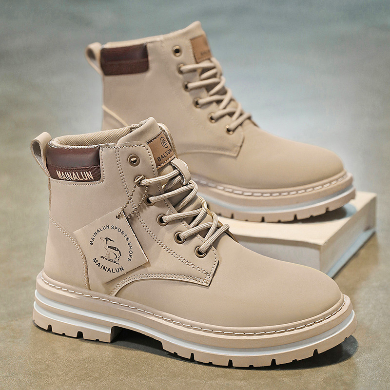 Classic Men High Top Boots Hig - огляд і ціна Mens Fashion Chinos