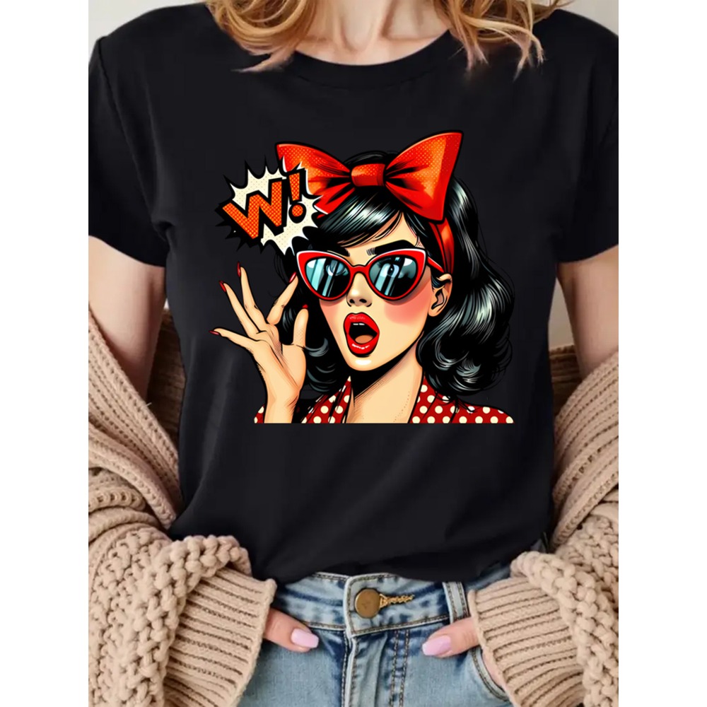 Retro Pop Art Woman Graphic Pr - огляд і ціна Mens Fashion In The 50S