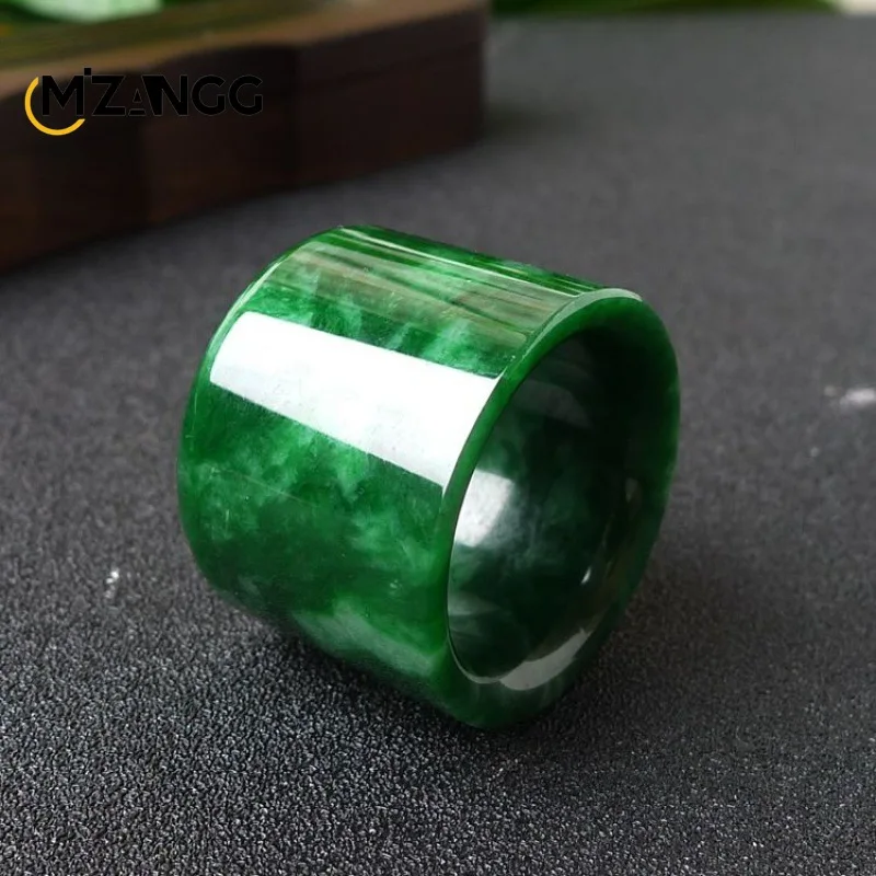 Natural Myanmar Jadeite Ring C - огляд і ціна Men Fashion Rave