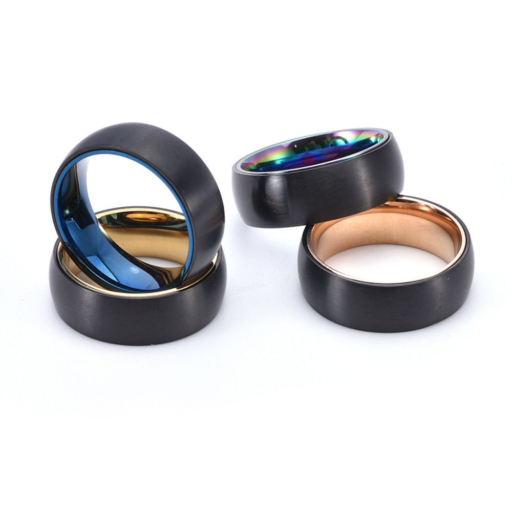 Rotating Titanium Steel Ring f - огляд і ціна Men'S Fashion Easter