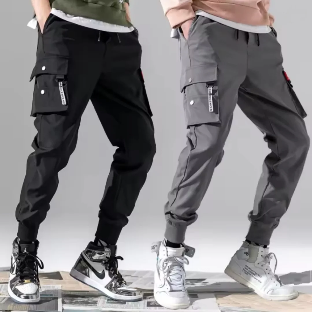 2025  New Trendy Solid Color P - огляд і ціна Men'S Fashion Pants 2025