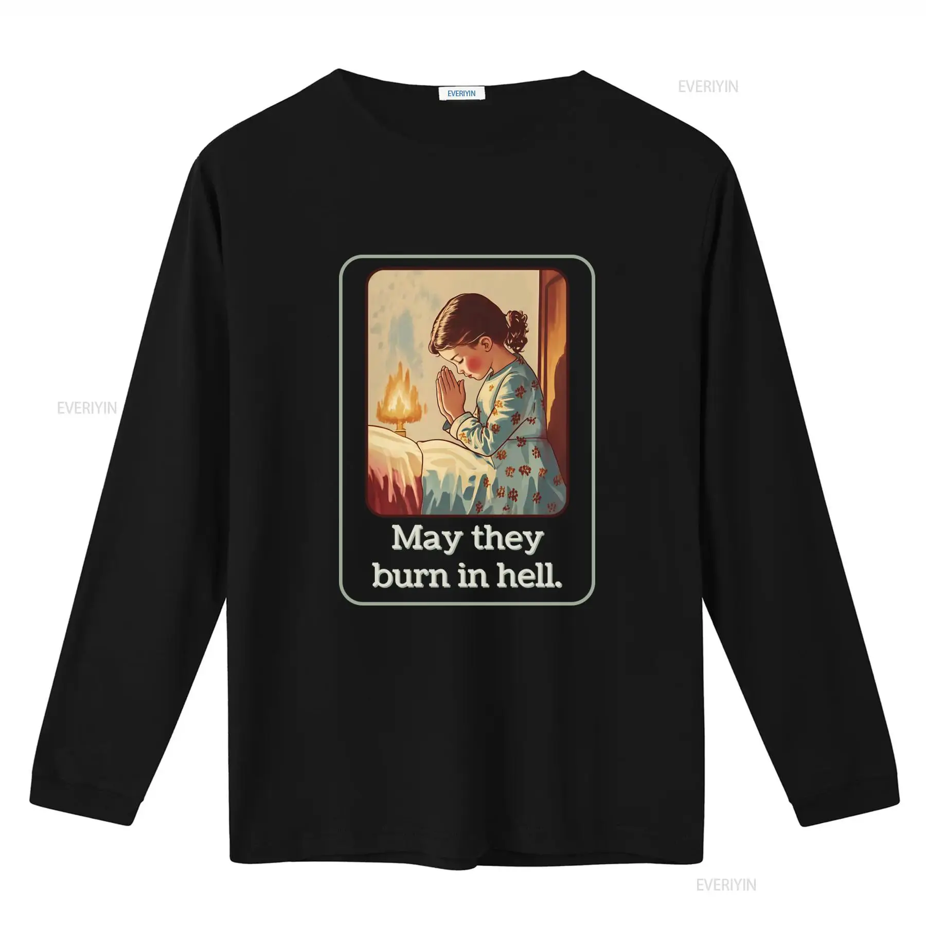May They Burn In Hell T Shirt  - огляд і ціна Mens Fashion In The 50S