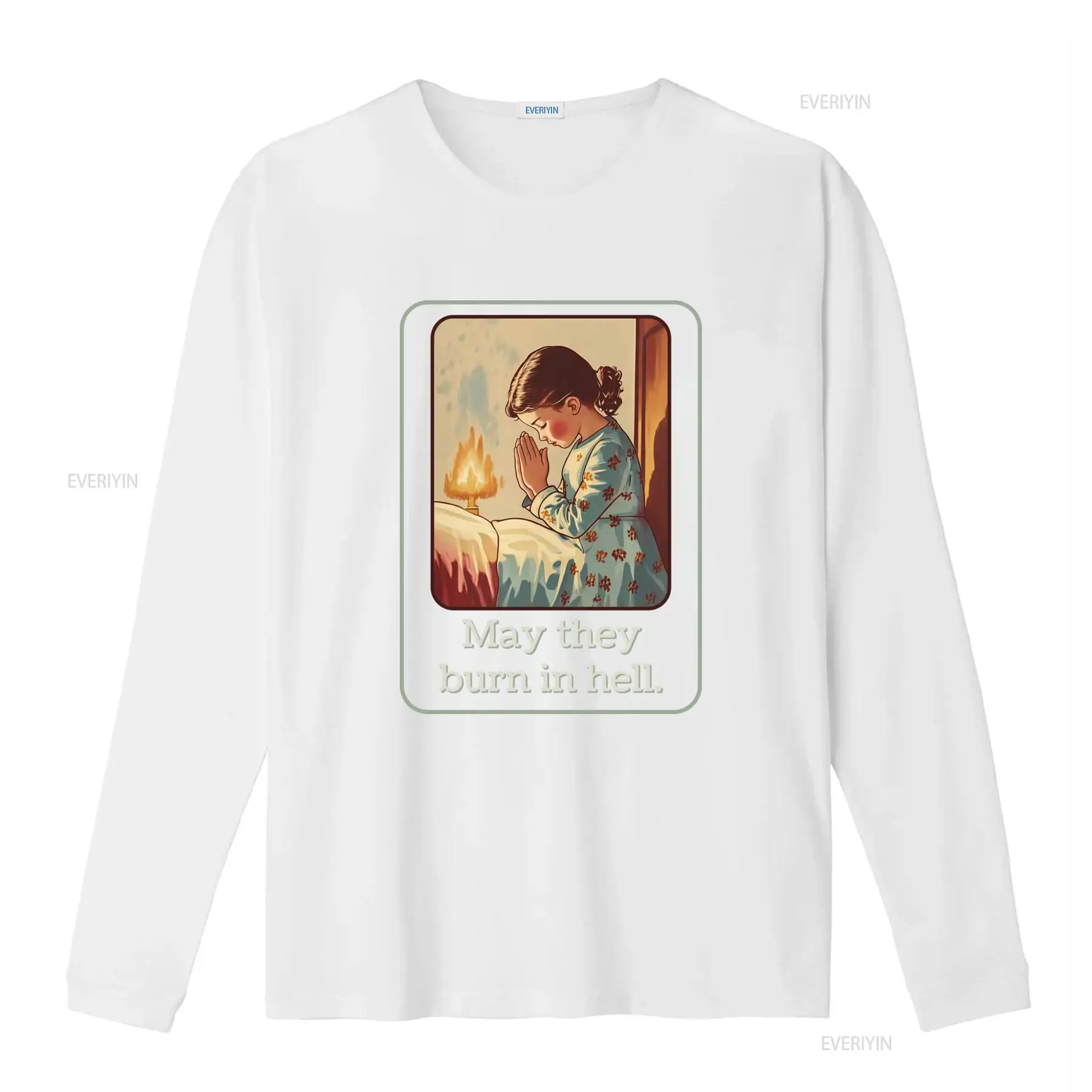 May They Burn In Hell T Shirt  - огляд і ціна Mens Fashion In The 50S
