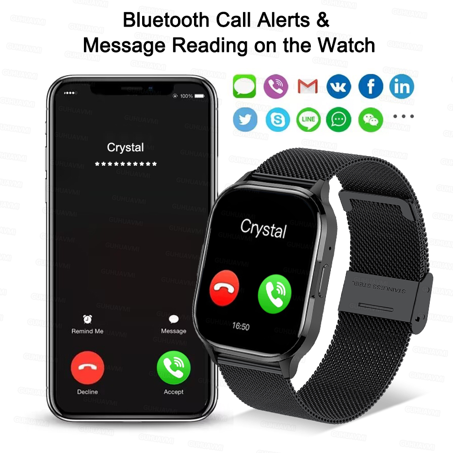 Ultra Thin Smart Watch Man Wom - огляд і ціна Men'S Fashion App
