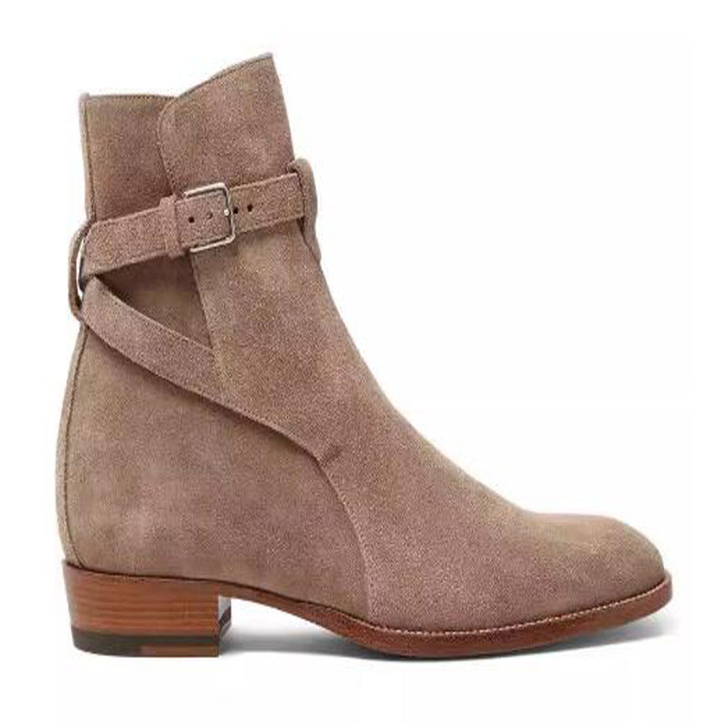 British Style Khaki Camel Fros - огляд і ціна Mens Fashion Dress Shoes