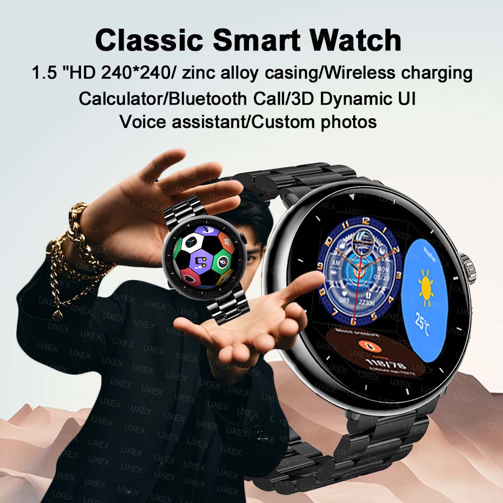 Women Fashion Smartwatch 1.5 I - огляд і ціна Men'S Fashion App
