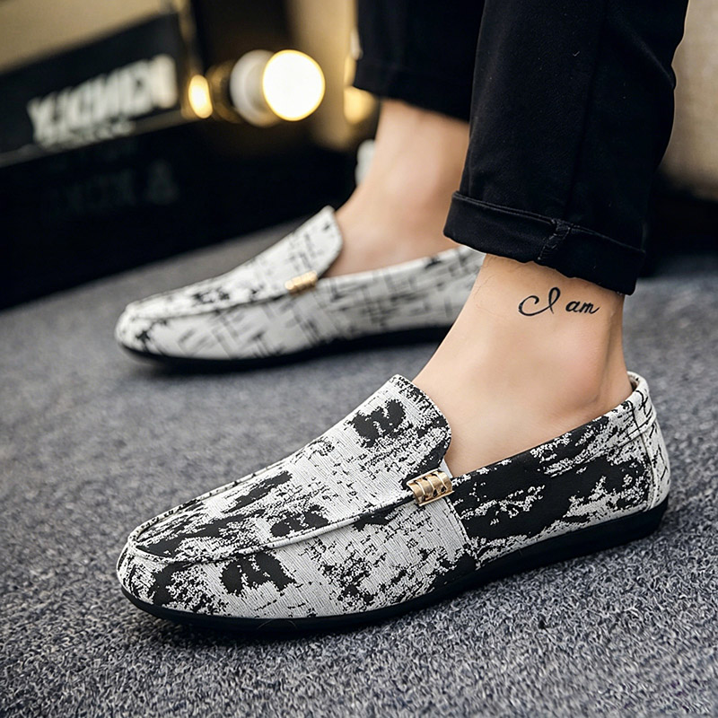 Flats Men's Loafers Canvas Sne - огляд і ціна Mens Fashion Chinos
