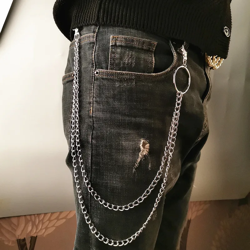 Layer Metal Belt Chain Punk Ho - огляд і ціна Men Fashion Rave