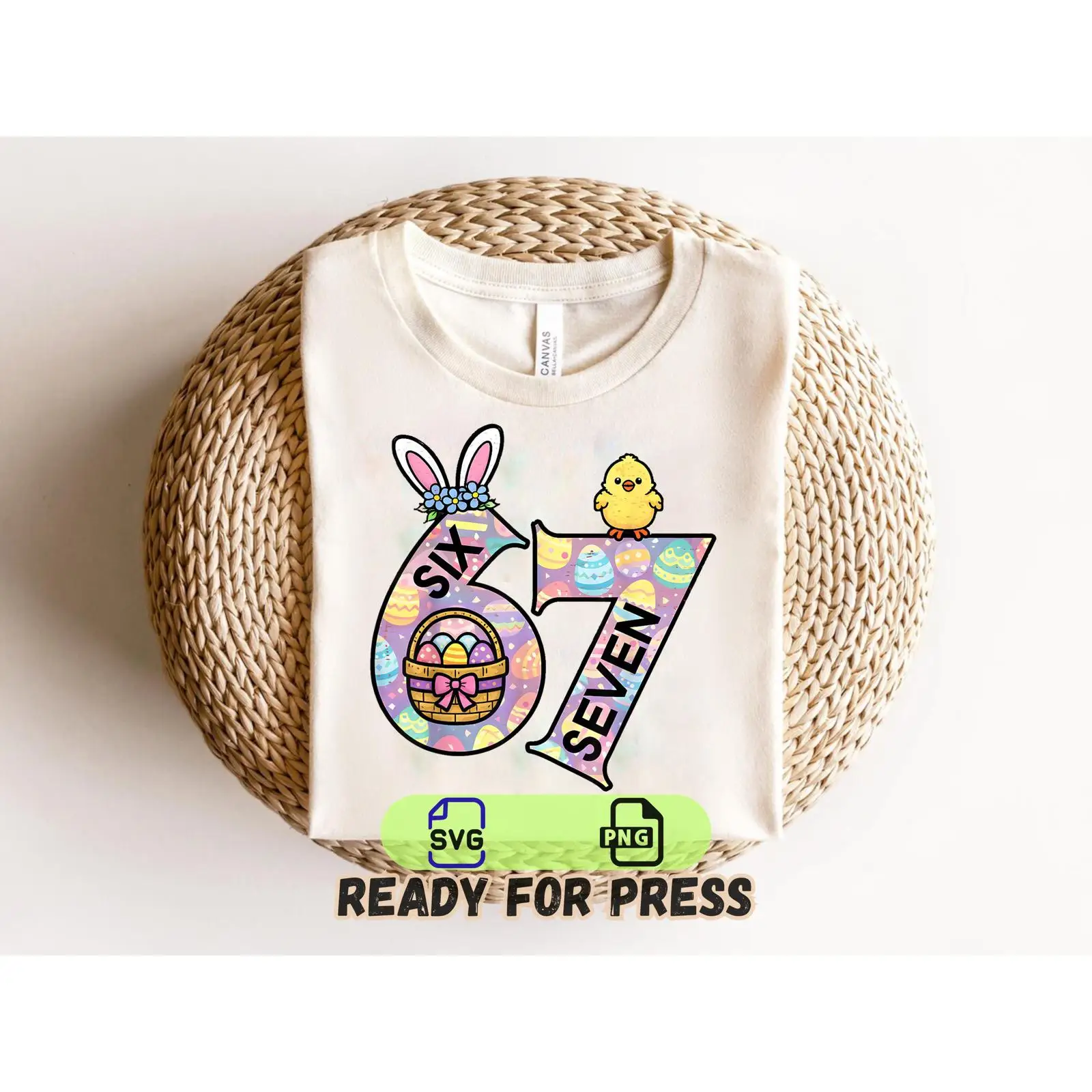 Six Seven 6 7 Easter Meme SVG  - огляд і ціна Men'S Fashion Easter