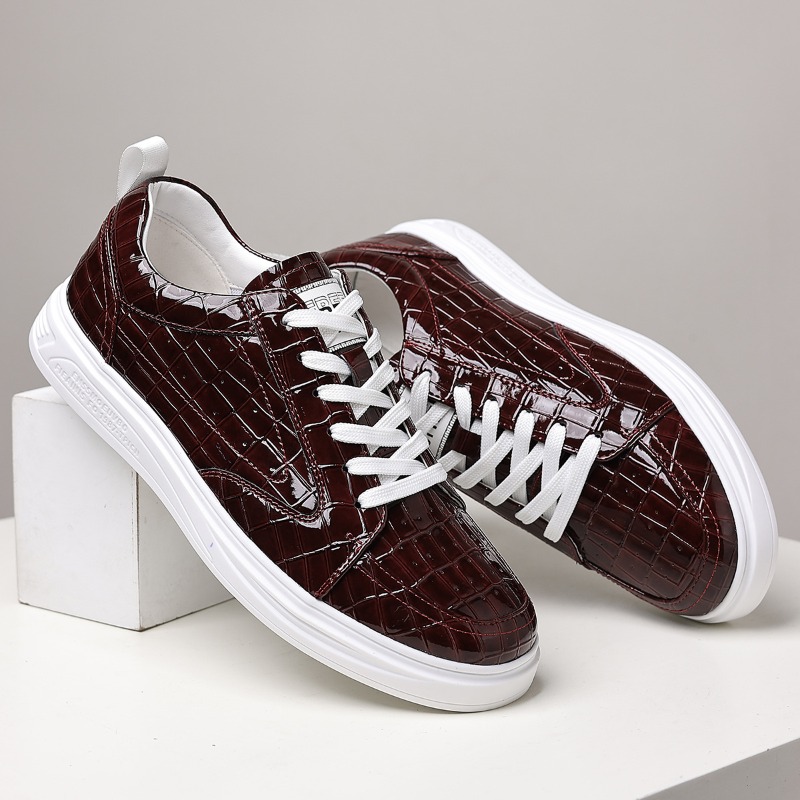 Classic Male Low Top Skate Sho - огляд і ціна Mens Fashion Chinos