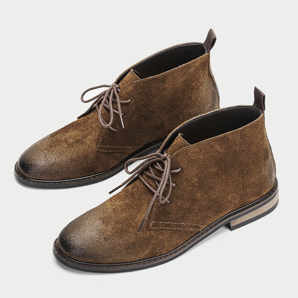 Leather Boots Retro Comfortabl - огляд і ціна Men'S Fashion Model