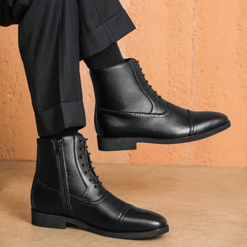 Luxury Men's Boots New High-to - огляд і ціна Mens Fashion Dress Shoes