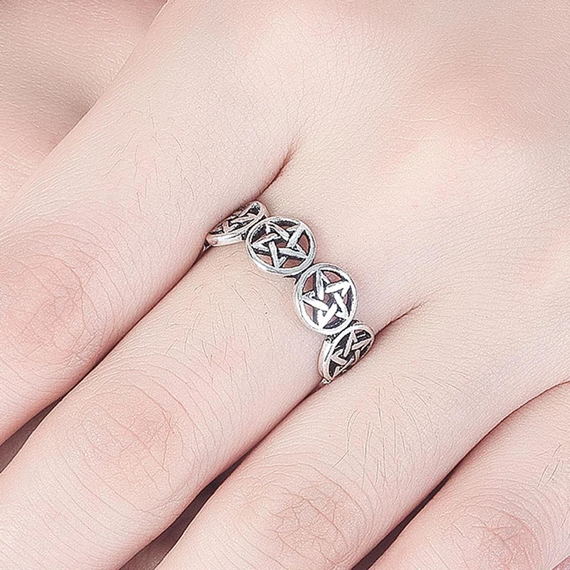 Vintage Star Pentagram Punk Ch - огляд і ціна Men'S Fashion Easter