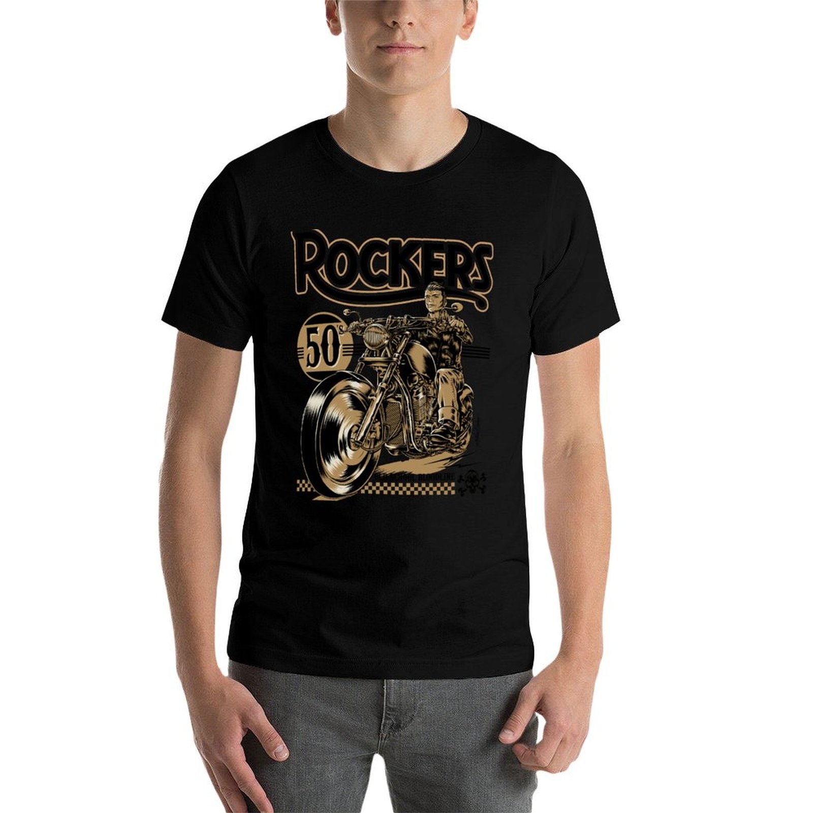 Rockers 50s T-Shirt Fashion Si - огляд і ціна Mens Fashion In The 50S
