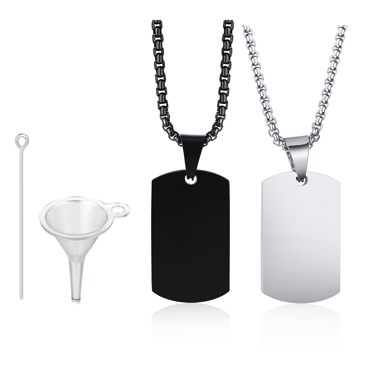 Men Dog Tag Urn Necklace,Stain - огляд і ціна Mens Fashion In The 50S
