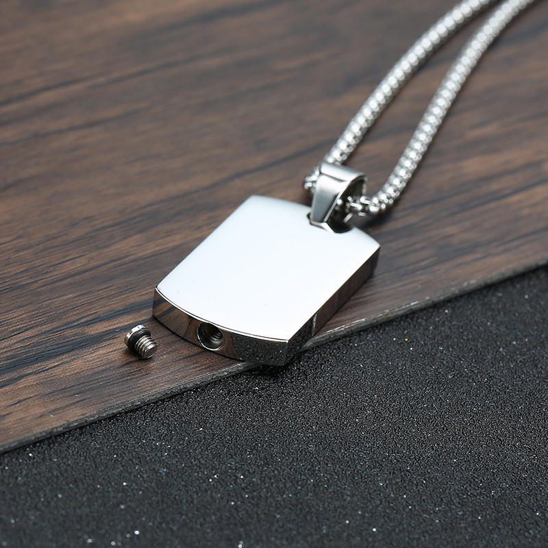 Men Dog Tag Urn Necklace,Stain - огляд і ціна Mens Fashion In The 50S