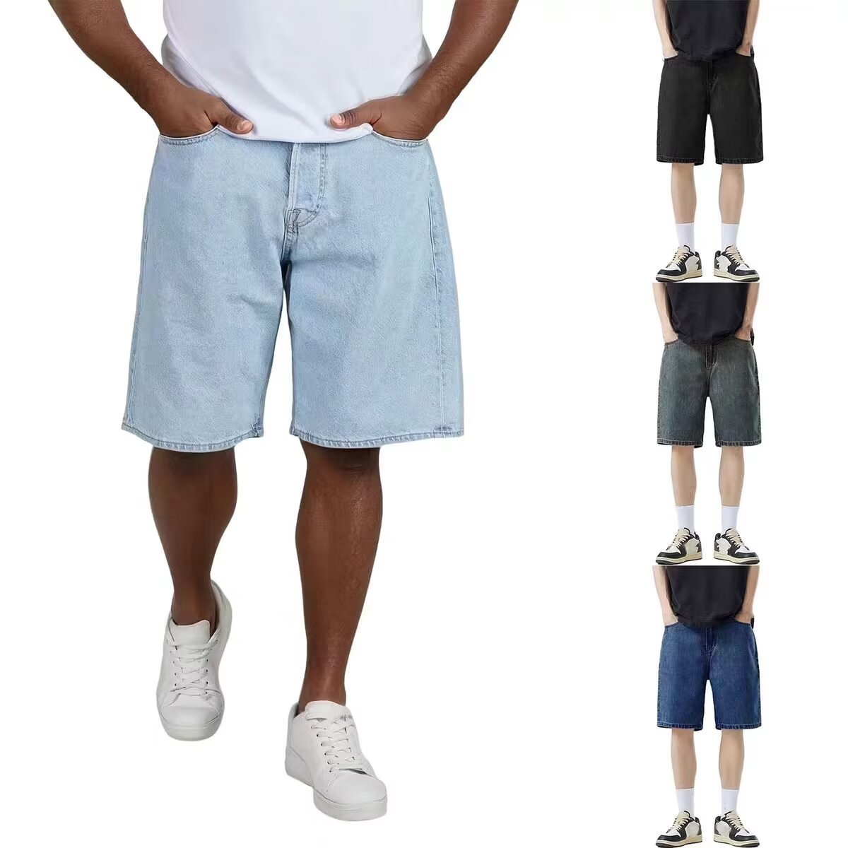 2026 New Korean Style Vintage  - огляд і ціна Men Fashion Jeans