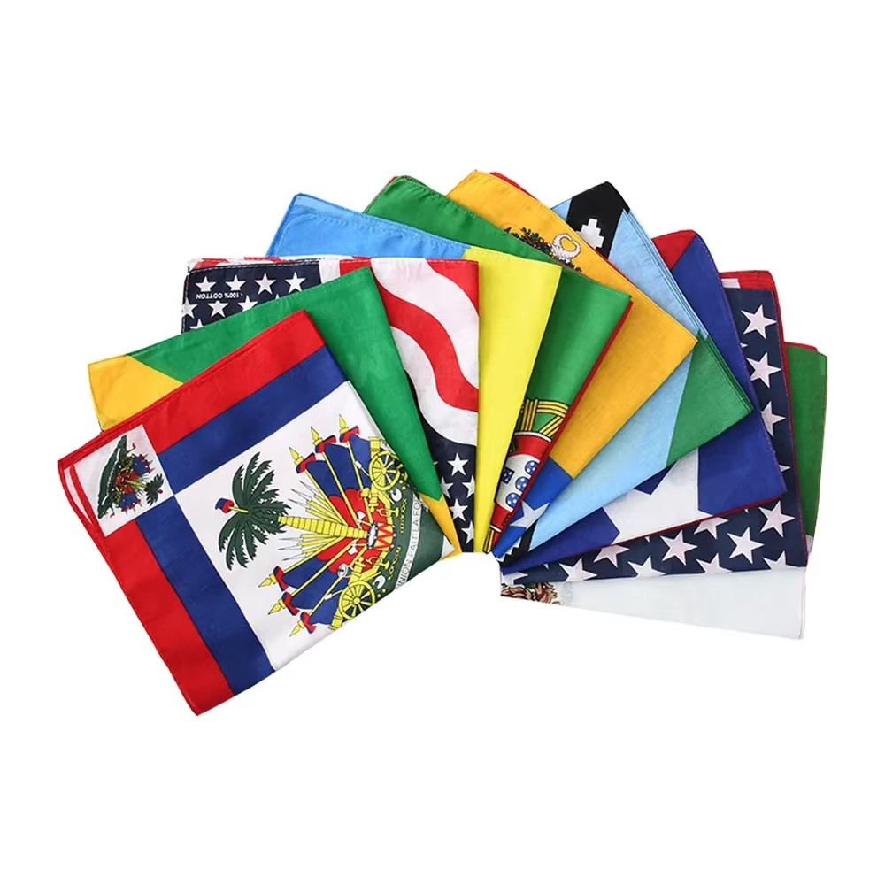 100% Cotton Haitian Flag Punk  - огляд і ціна Men Fashion Rave