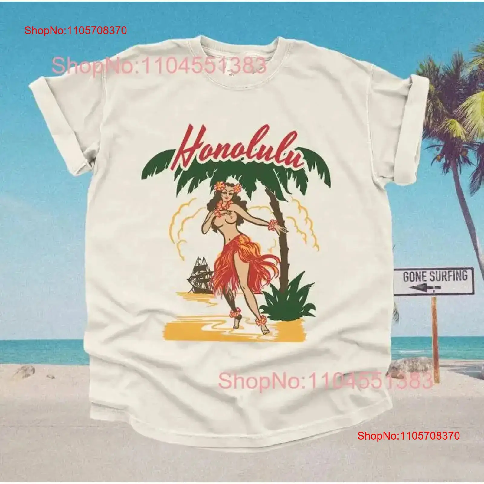 50s Honolulu Hawaiian T Shirt  - огляд і ціна Mens Fashion In The 50S
