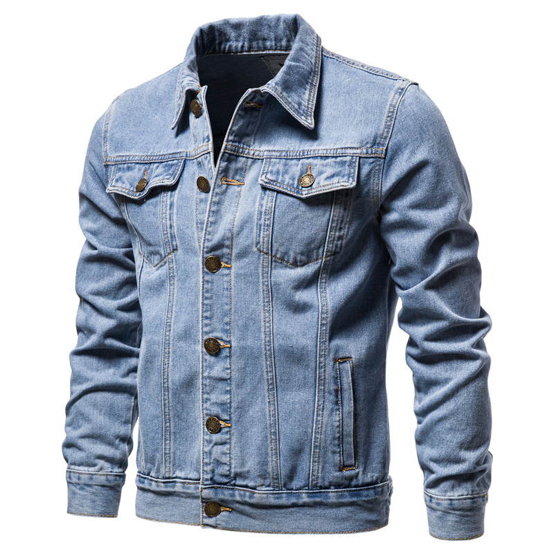2025 Autumn Men Solid Denim Ja - огляд і ціна Men'S Fashion Pants 2025