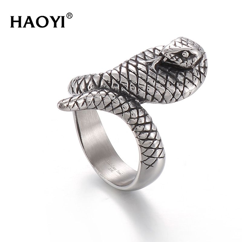 HAOYI Stainless Steel  Rings R - огляд і ціна Men'S Fashion Easter