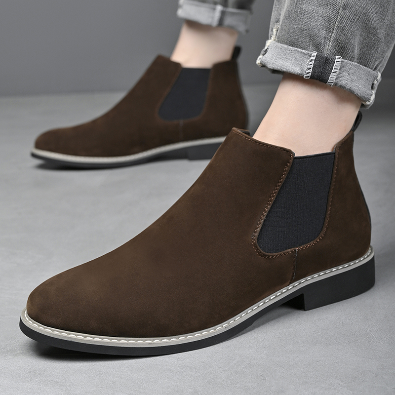 Fashion Men Chelsea Boots Oxfo - огляд і ціна Mens Fashion Dress Shoes