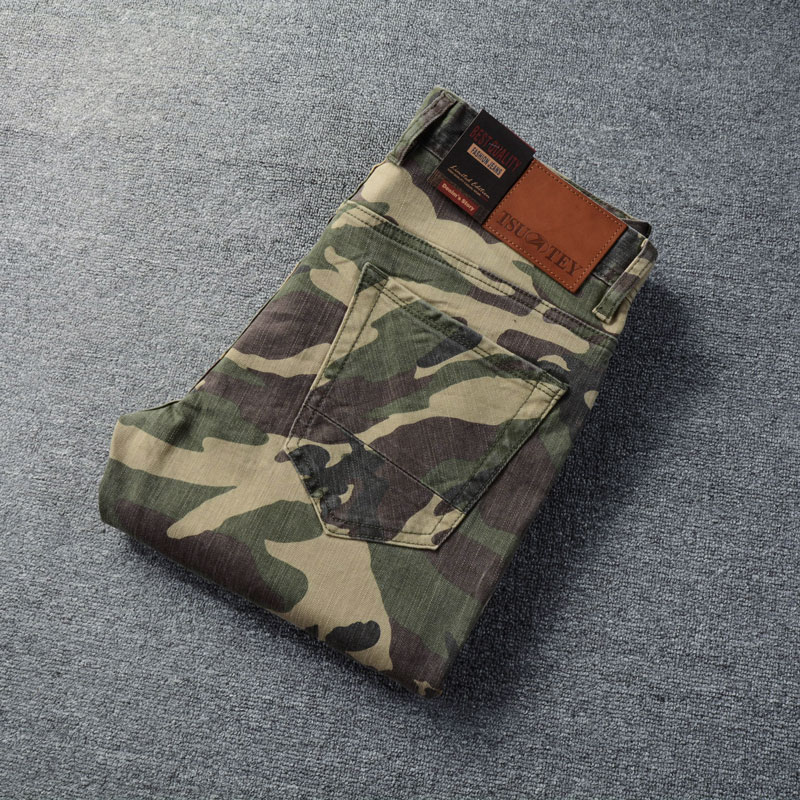 Designer Fashion Men Jeans Hig - огляд і ціна Mens Fashion Camo Pants