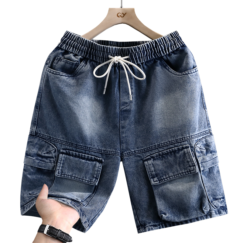 Men's Cargo Shorts New Summer  - огляд і ціна Men Fashion Jeans