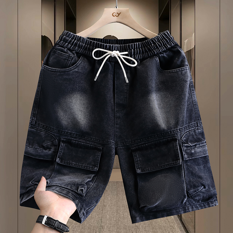 Men's Cargo Shorts New Summer  - огляд і ціна Men Fashion Jeans